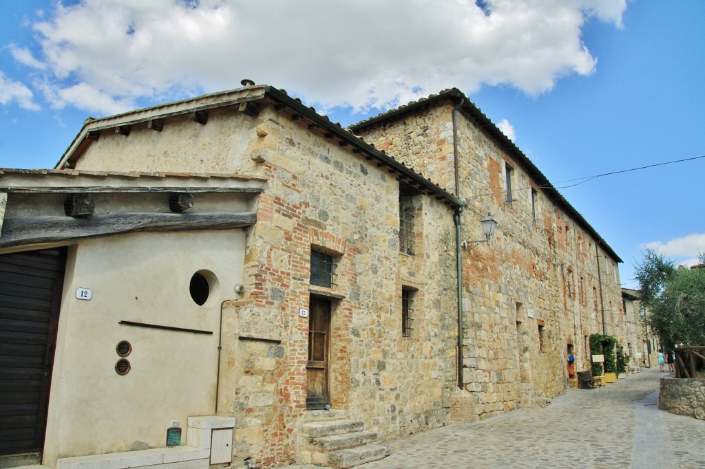 Foto: Recinto amurallado - Monteriggioni (Tuscany), Italia