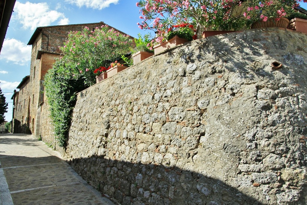 Foto: Recinto amurallado - Monteriggioni (Tuscany), Italia