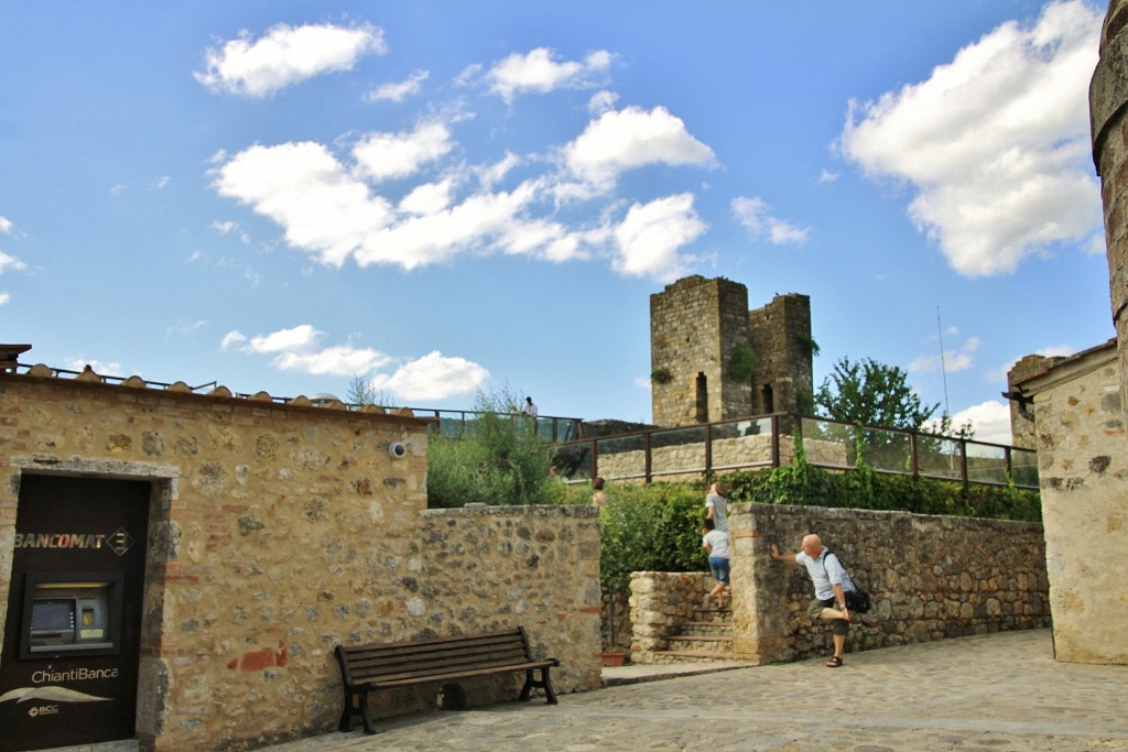 Foto: Recinto amurallado - Monteriggioni (Tuscany), Italia