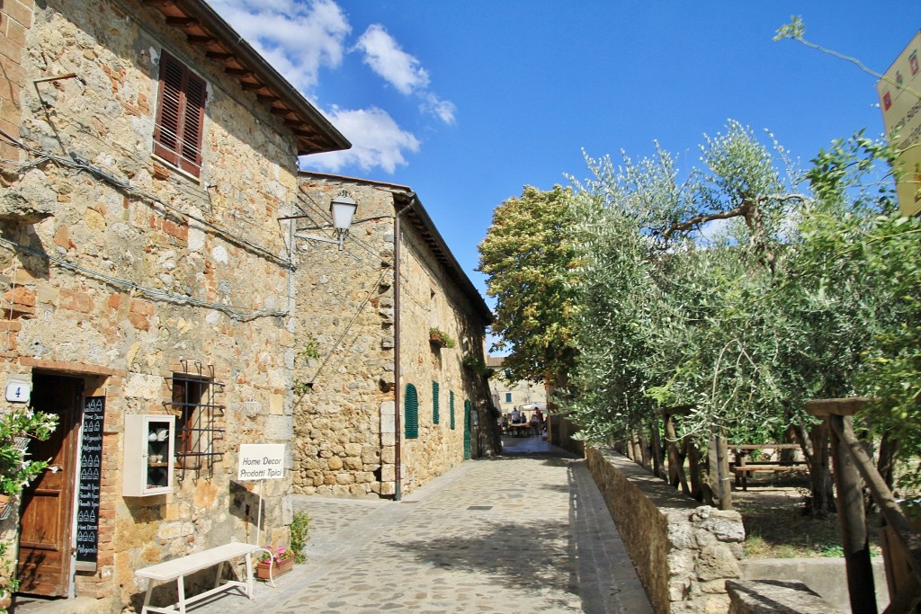 Foto: Recinto amurallado - Monteriggioni (Tuscany), Italia