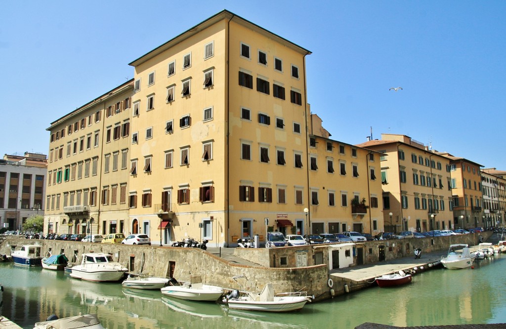 Foto: Canal - Livorno (Tuscany), Italia