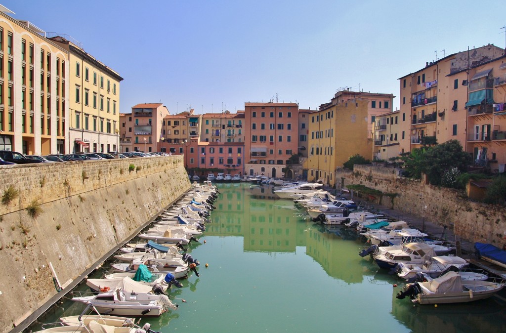 Foto: Canal - Livorno (Tuscany), Italia