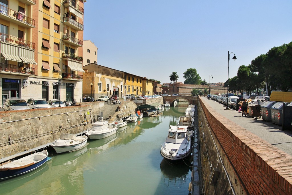 Foto: Canal - Livorno (Tuscany), Italia