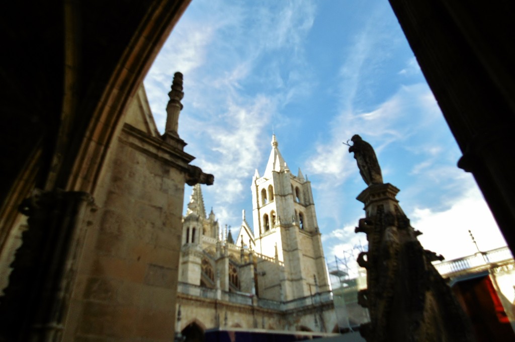 Foto: Claustro de la catedral - León (Castilla y León), España