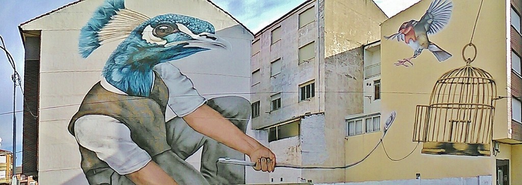 Foto: Mural - La Bañeza (León), España