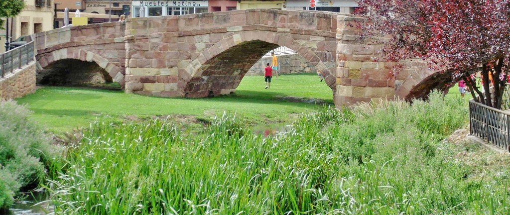 Foto: Puente románico - Molina de Aragón (Guadalajara), España