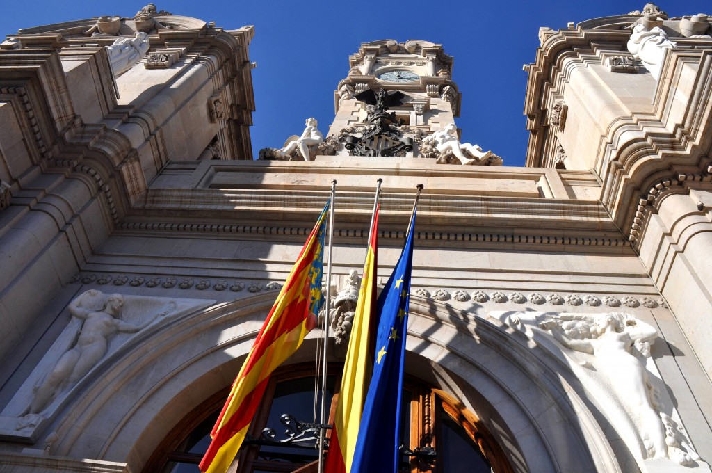 Foto: Torre del reloj Ayuntamiento - Valencia (València), España