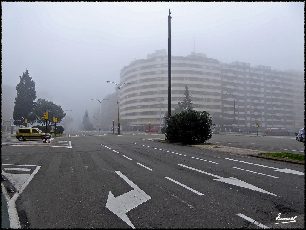 Foto: 160124-07 NIEBLA EN ZARAGOZA - Zaragoza (Aragón), España