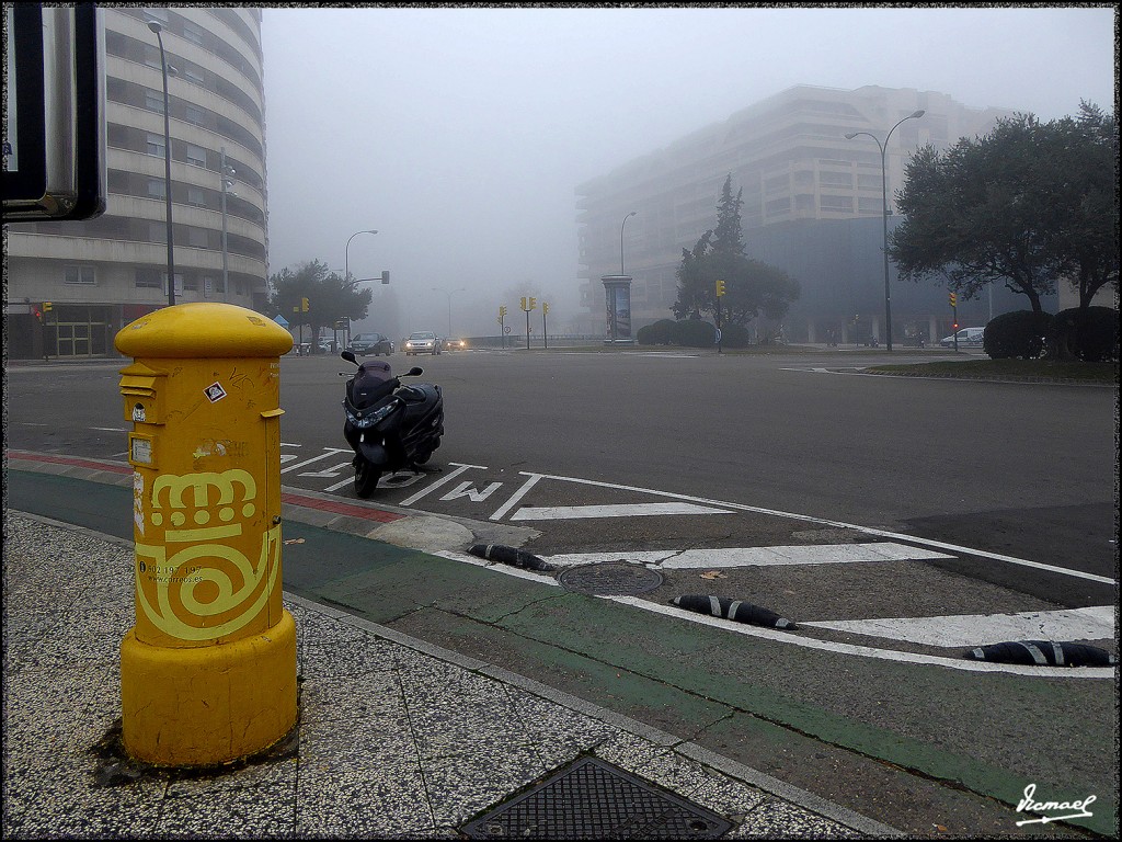 Foto: 160124-01 NIEBLA EN ZARAGOZA - Zaragoza (Aragón), España