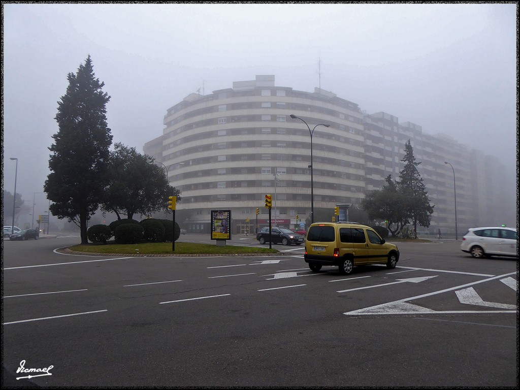 Foto: 160124-06 NIEBLA EN ZARAGOZA - Zaragoza (Aragón), España