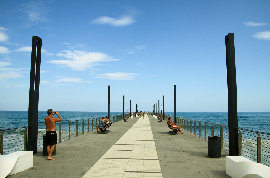 Foto: Muelle - Alassio (Liguria), Italia