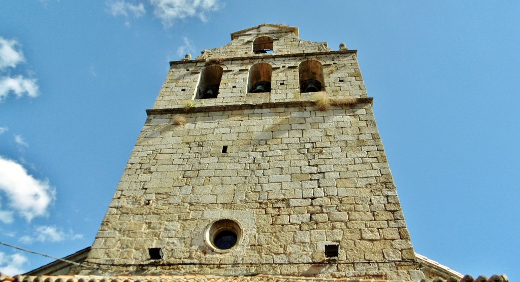 Foto: Campanario - San Martín del Castañar (Salamanca), España