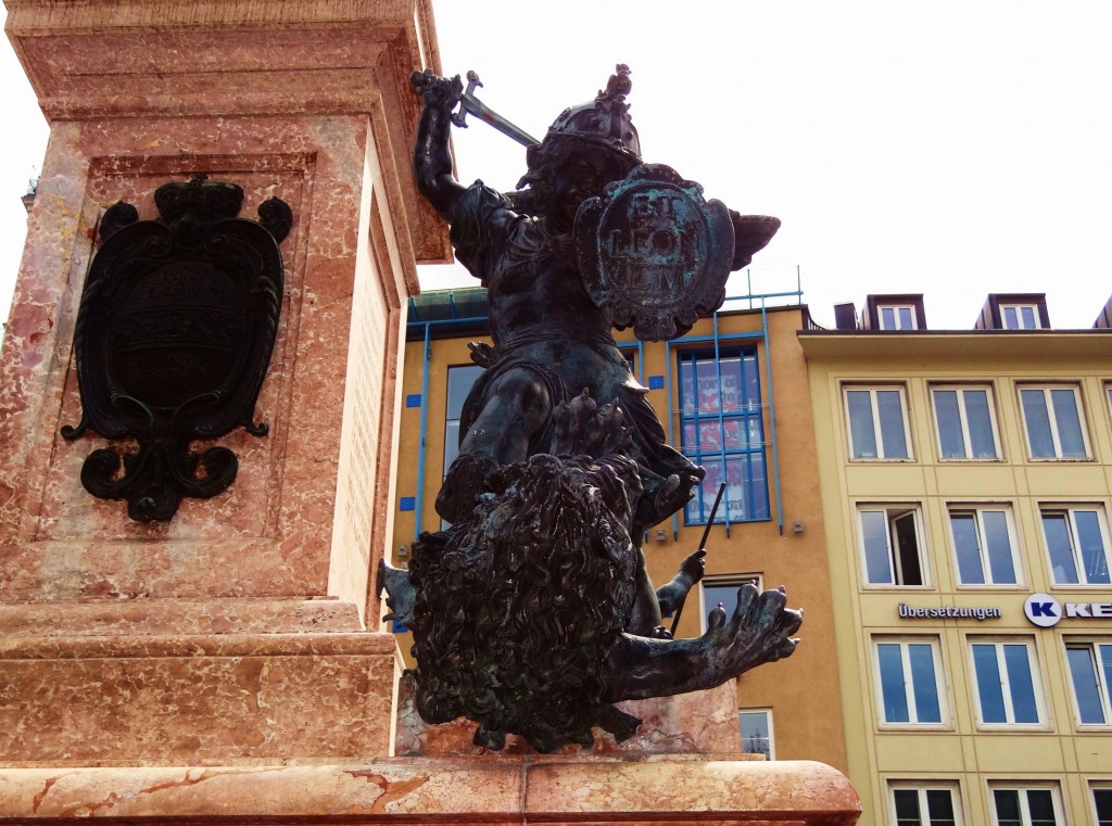 Foto: Mariensäule - München (Bavaria), Alemania