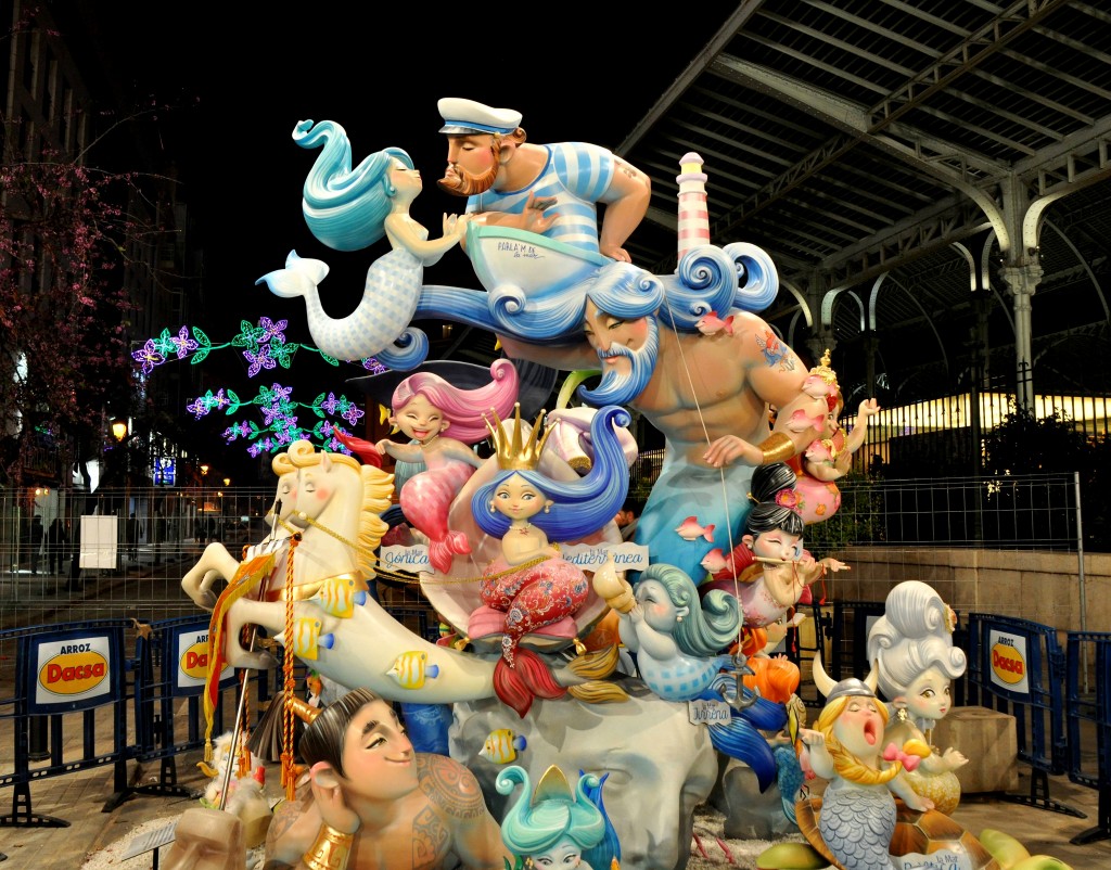 Foto: Falla infantil mercado Colon - Valencia (València), España