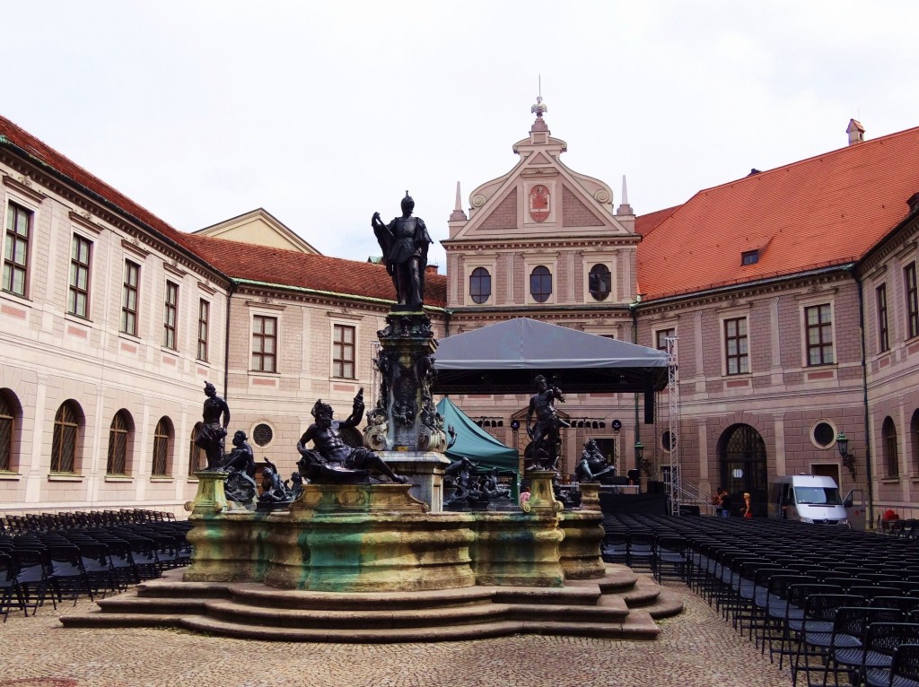 Foto: Brunnenhof der Residenz - München (Bavaria), Alemania