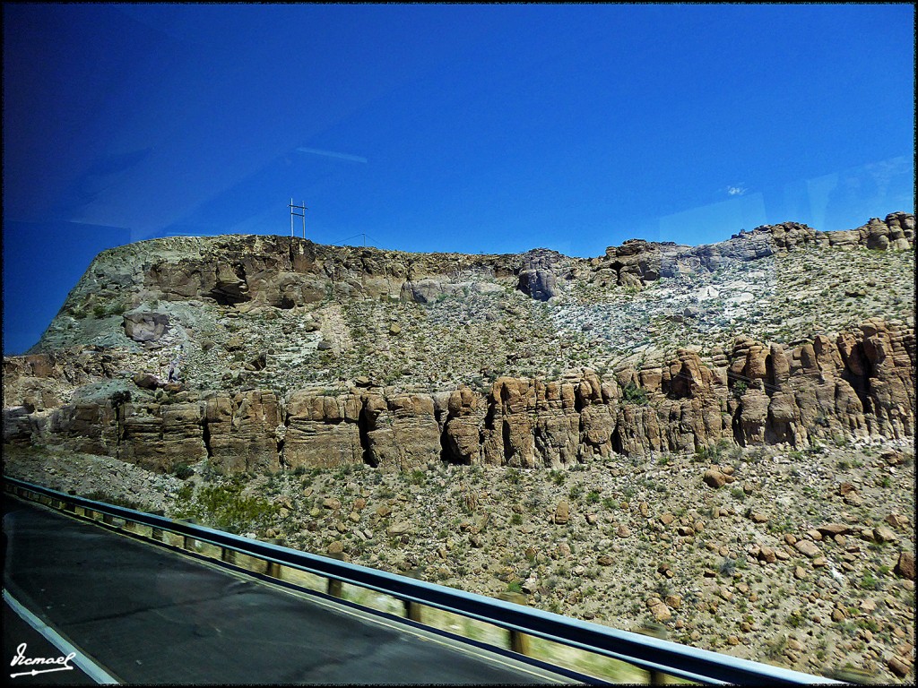 Foto: 160417-013 CAMINO GRAN CAÑON - Gran Cañon (Arizona), Estados Unidos