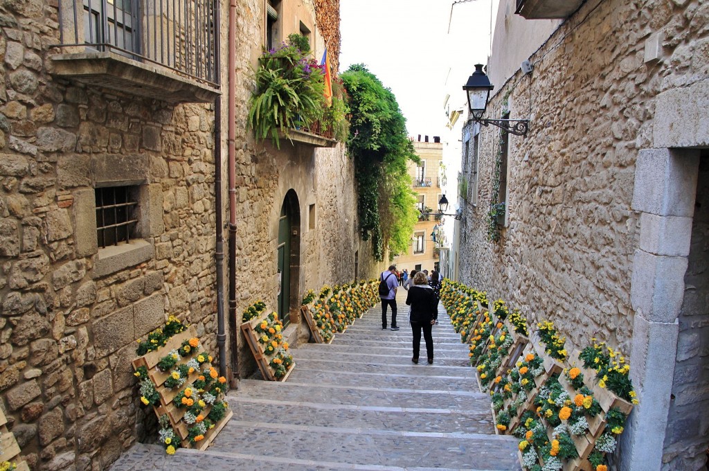 Foto: Centro histórico - Girona (Cataluña), España