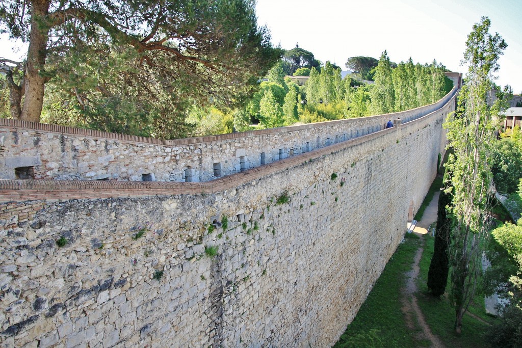 Foto: Muralla - Girona (Cataluña), España