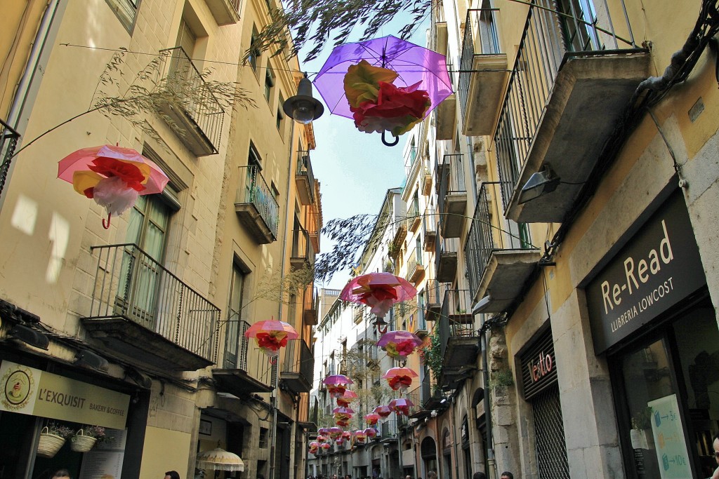 Foto: Girona tiempo de flores - Girona (Cataluña), España