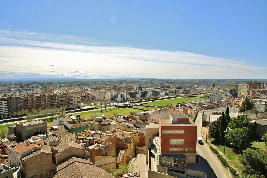 Foto: Vista de la ciudad - Lleida (Cataluña), España