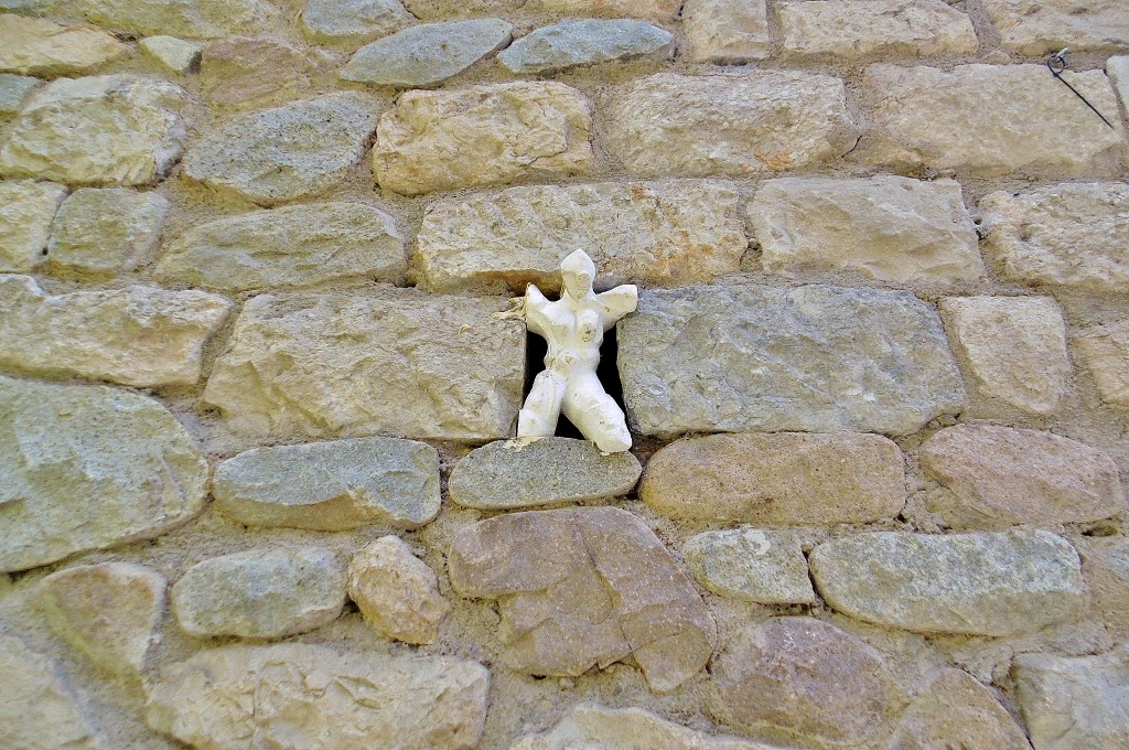 Foto: Detalle de la muralla - Girona (Cataluña), España