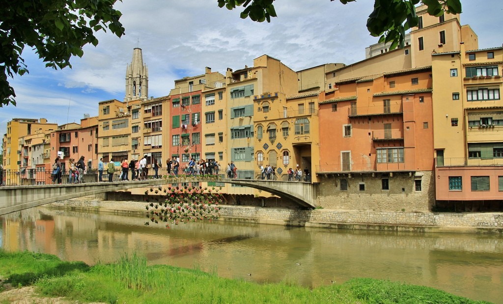 Foto: Centro histórico - Girona (Cataluña), España