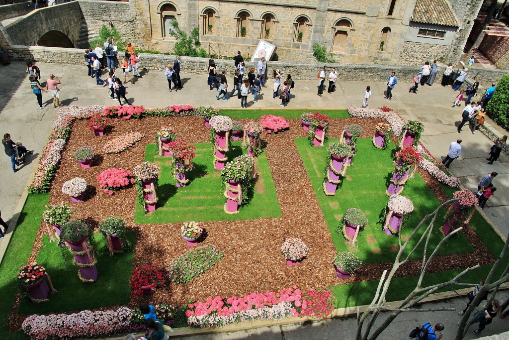 Foto: Girona tiempo de flores - Girona (Cataluña), España