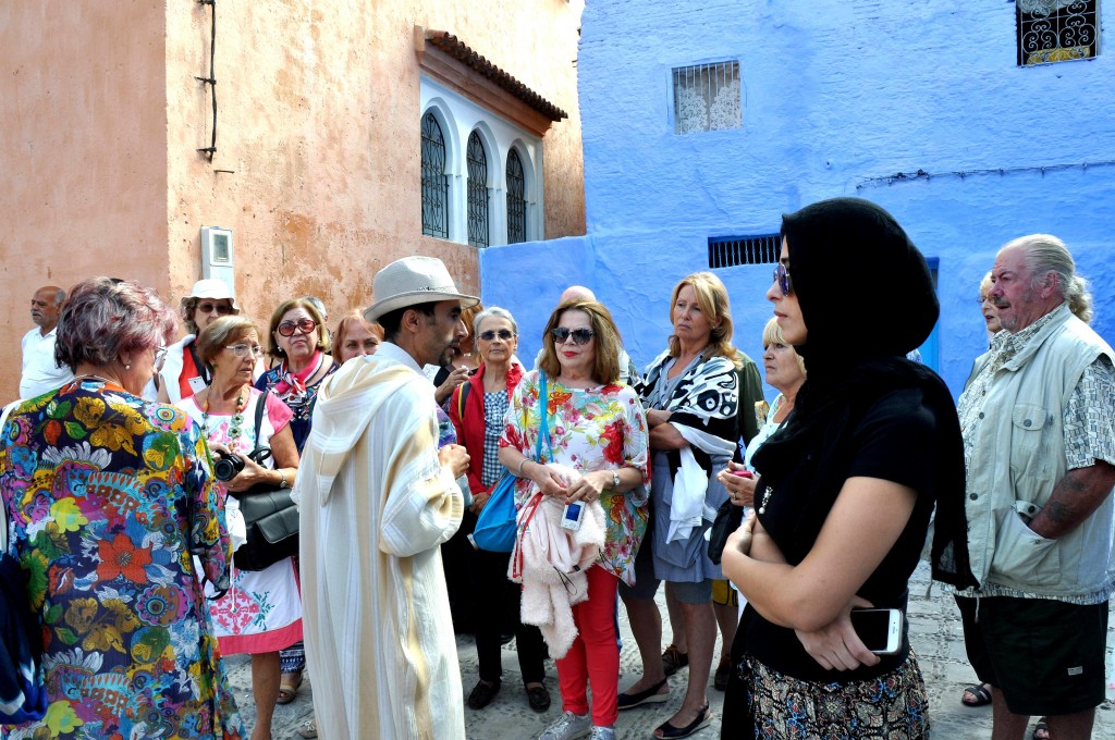 Foto: Con nuestro guia - Aouen (Chaouia-Ouardigha), Marruecos