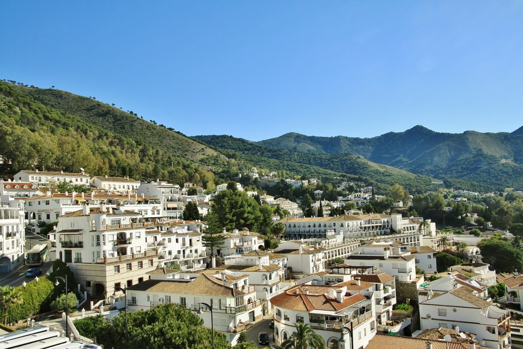 Foto: Vista del pueblo - Mijas (Málaga), España