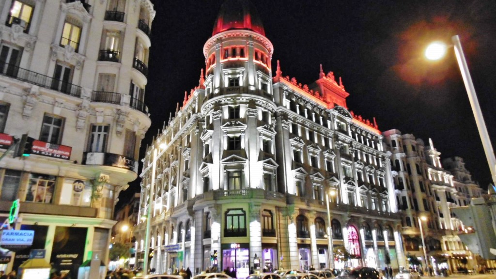 Foto: Vista nocturna - Madrid (Comunidad de Madrid), España