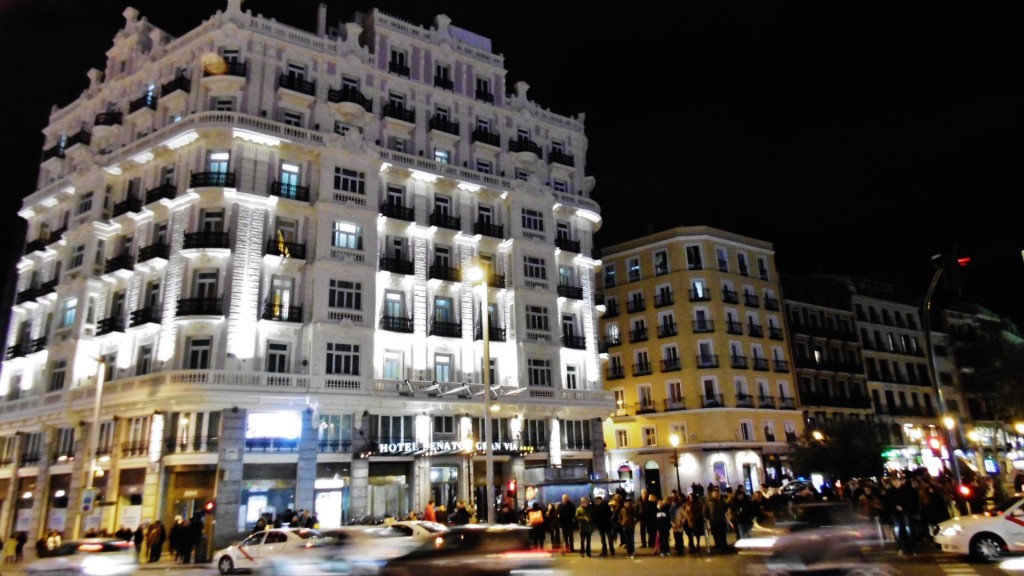 Foto: Vista nocturna - Madrid (Comunidad de Madrid), España