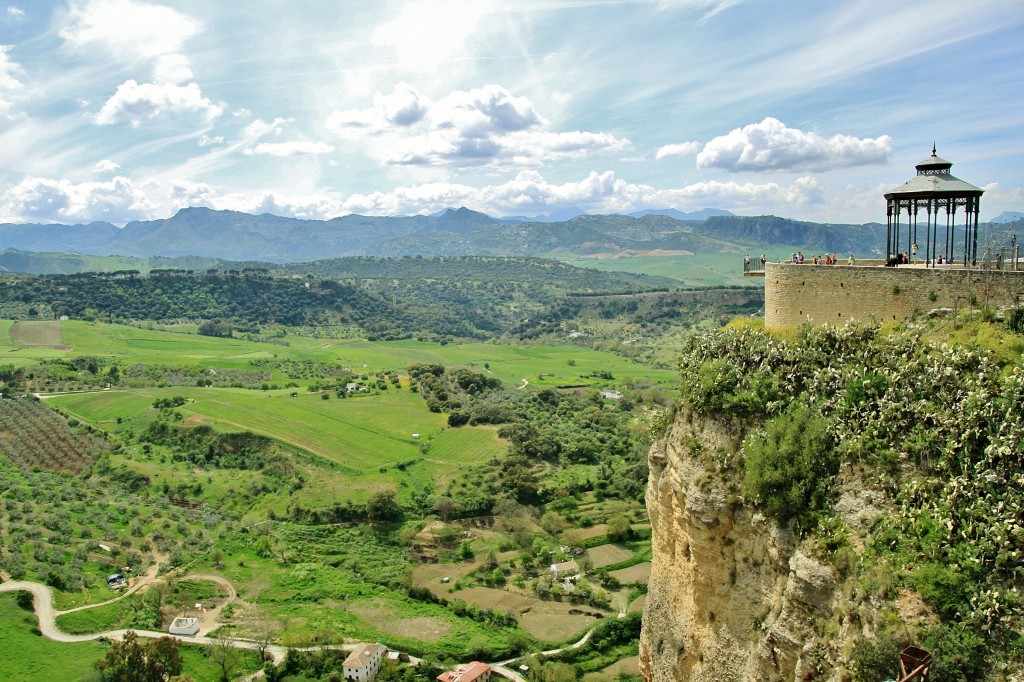 Foto: Vista desde el puente Nuevo - Ronda (Málaga), España