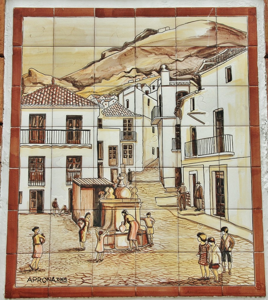 Foto: Detalle en una fachada - Casares (Málaga), España