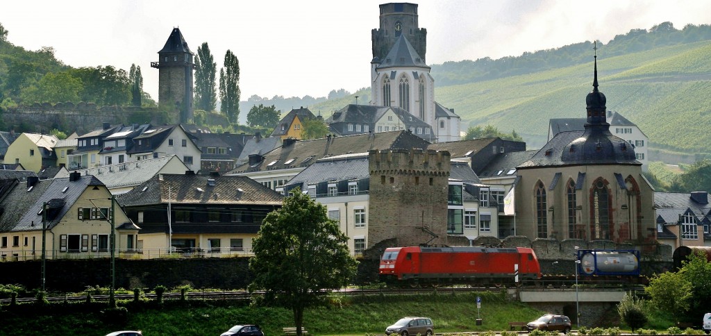 Foto: Vista del pueblo - Oberwesel (Rhineland-Palatinate), Alemania