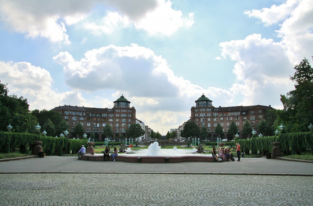 Foto: Friedrichsplatz - Mannheim (Baden-Württemberg), Alemania