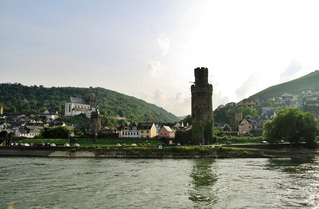 Foto: Vista del pueblo - Oberwesel (Rhineland-Palatinate), Alemania