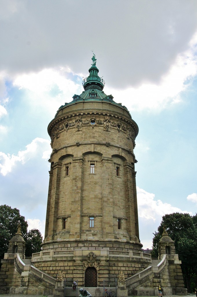 Foto: Torre del Agua - Mannheim (Baden-Württemberg), Alemania