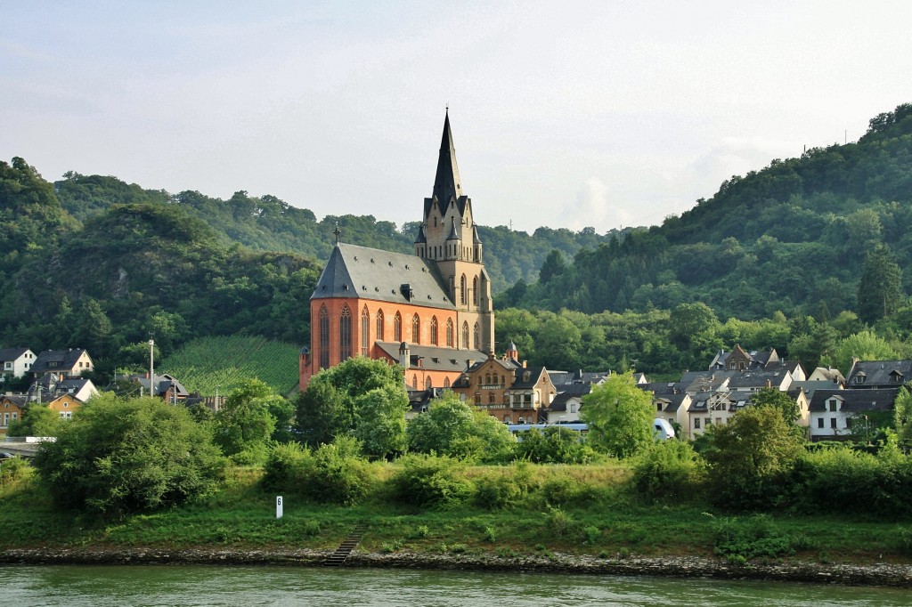 Foto: Vista del pueblo - Oberwesel (Rhineland-Palatinate), Alemania