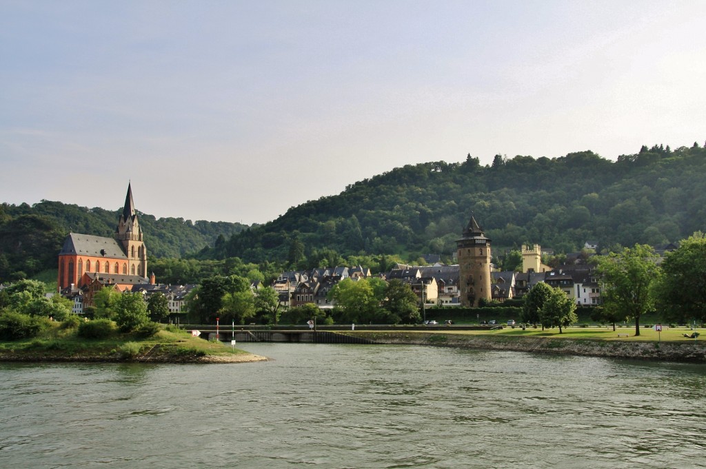 Foto: Vista del pueblo - Oberwesel (Rhineland-Palatinate), Alemania