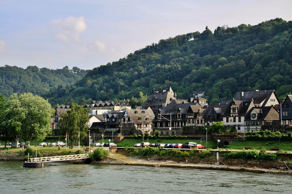 Foto: Vista del pueblo - Oberwesel (Rhineland-Palatinate), Alemania