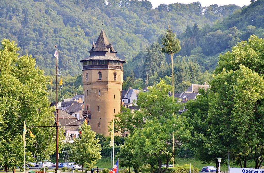 Foto: Vista del pueblo - Oberwesel (Rhineland-Palatinate), Alemania