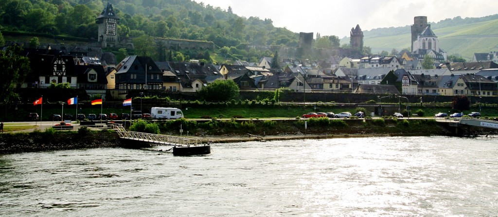 Foto: Vista del pueblo - Oberwesel (Rhineland-Palatinate), Alemania