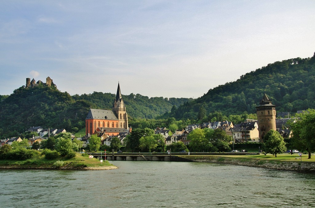 Foto: Vista del pueblo - Oberwesel (Rhineland-Palatinate), Alemania