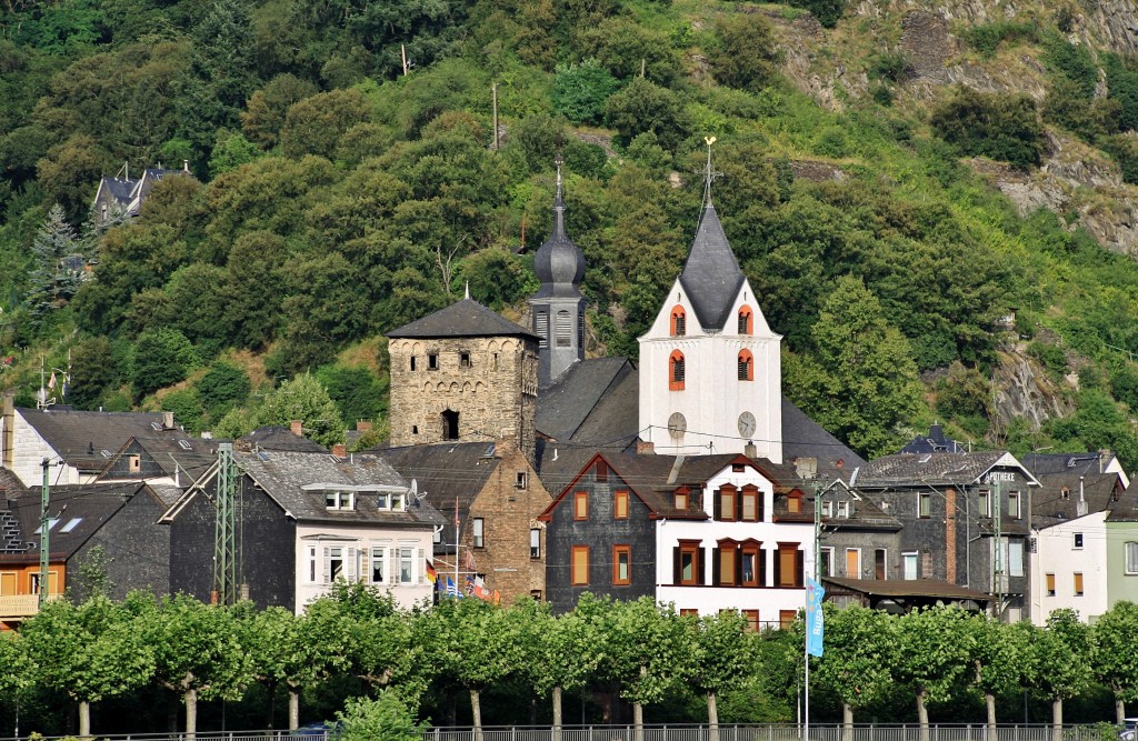 Foto: Vista del pueblo - Kaub (Rhineland-Palatinate), Alemania