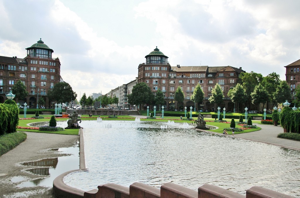 Foto: Friedrichsplatz - Mannheim (Baden-Württemberg), Alemania