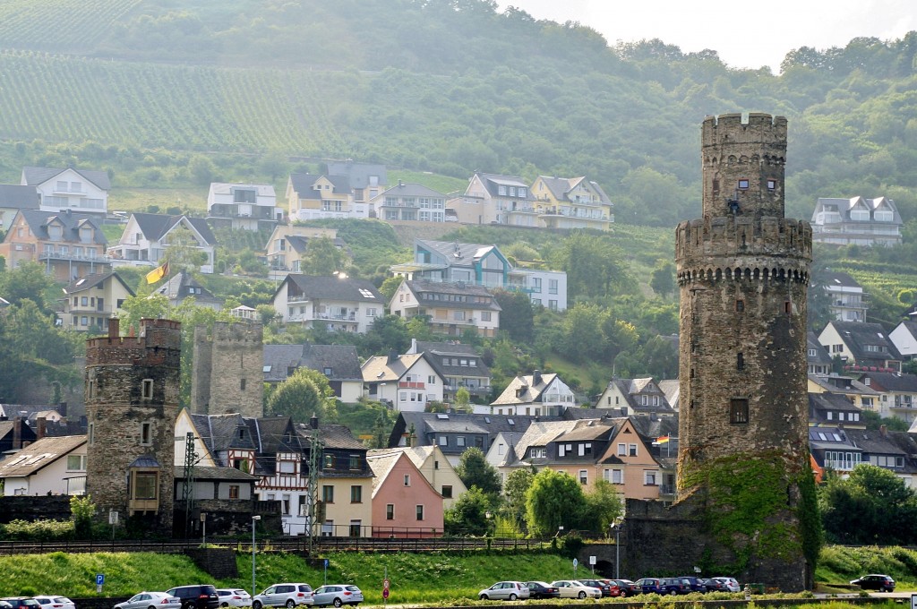 Foto: Vista del pueblo - Oberwesel (Rhineland-Palatinate), Alemania