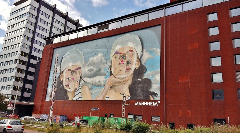 Foto: Mural - Mannheim (Baden-Württemberg), Alemania