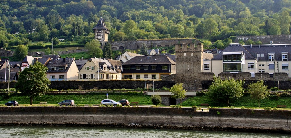 Foto: Vista del pueblo - Oberwesel (Rhineland-Palatinate), Alemania