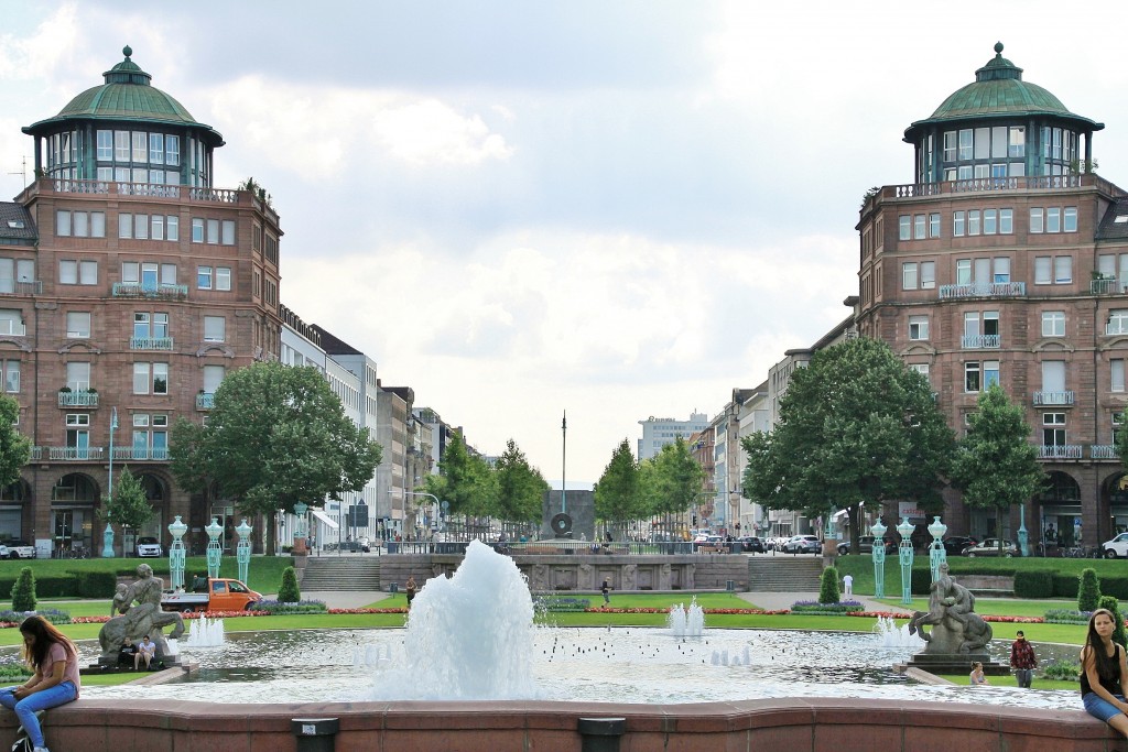 Foto: Friedrichsplatz - Mannheim (Baden-Württemberg), Alemania