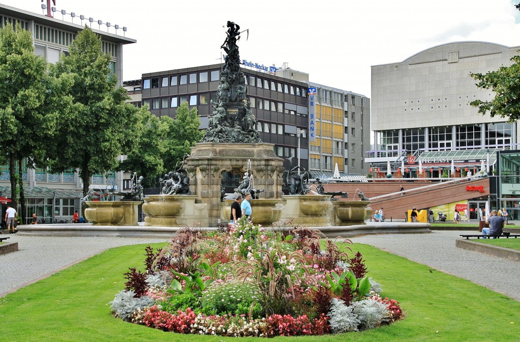 Foto: Paradeplatz - Mannheim (Baden-Württemberg), Alemania